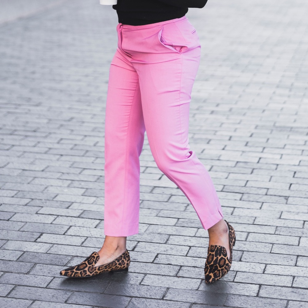 Pink Slack Pants